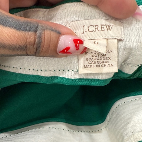 J. Crew hunter green Number.2 pencil skirt Sz.0 - Picture 5 of 8